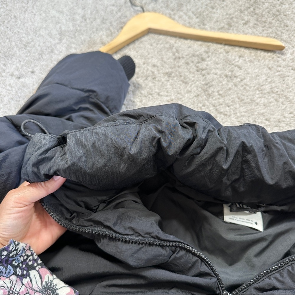 Zara Women’s ComfortTemp Thermal Insulation Puffer Jacket Crop in Black L - Picture 15 of 16